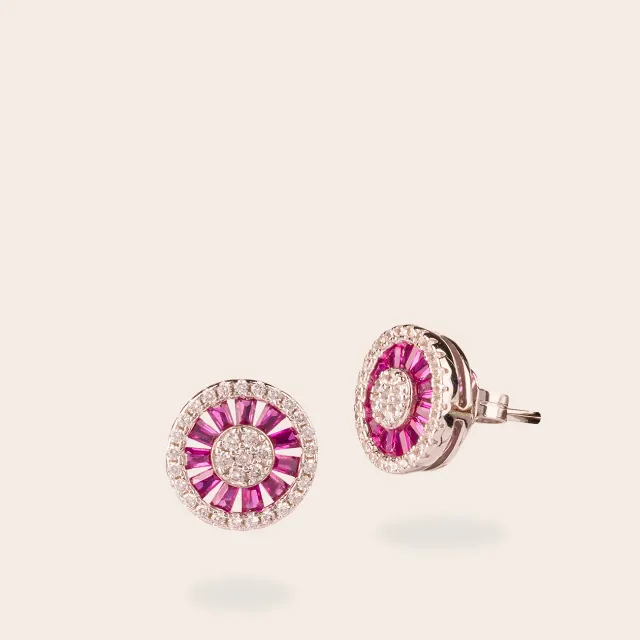 Ultima Edizione Tondino clous d'oreilles rond couleur