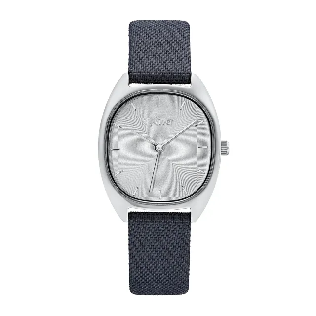 s.Oliver montre femme textile abricot quartz étanche