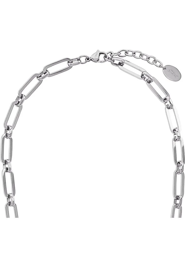 s.Oliver 88756886 collier acier inoxydable femme