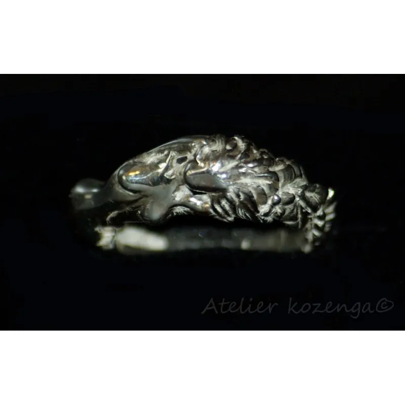 L'Atelier Kozenga Lorelei bague argent massif taille 52