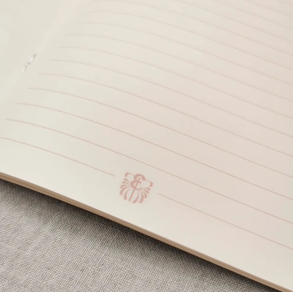 Elise Tsikis Colette carnet duo A5 + A6 fleuri