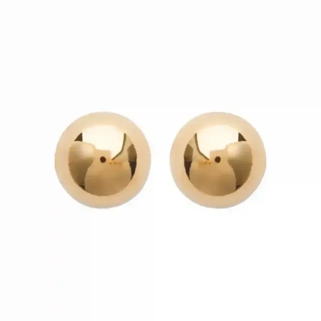 Oriana France boule 6 mm clous d’oreilles plaqué or discret