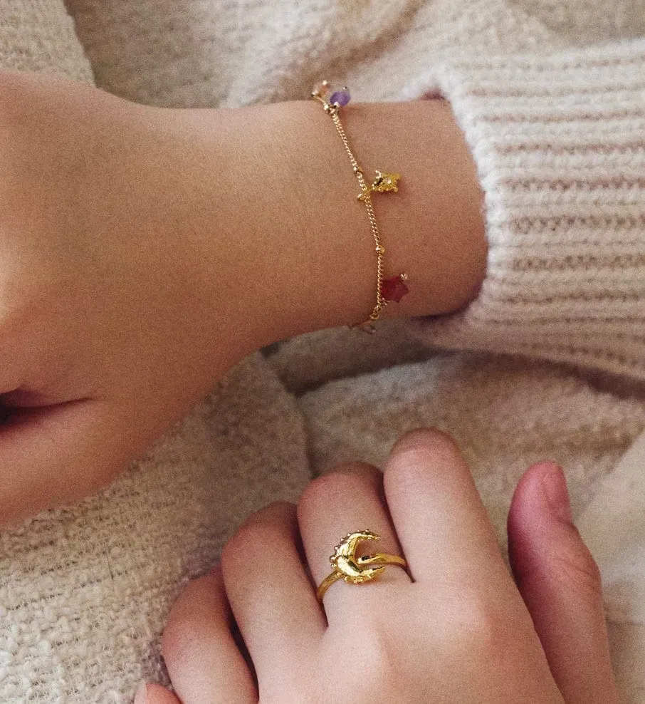 Elise Tsikis Tali bracelet pêche femme étoiles