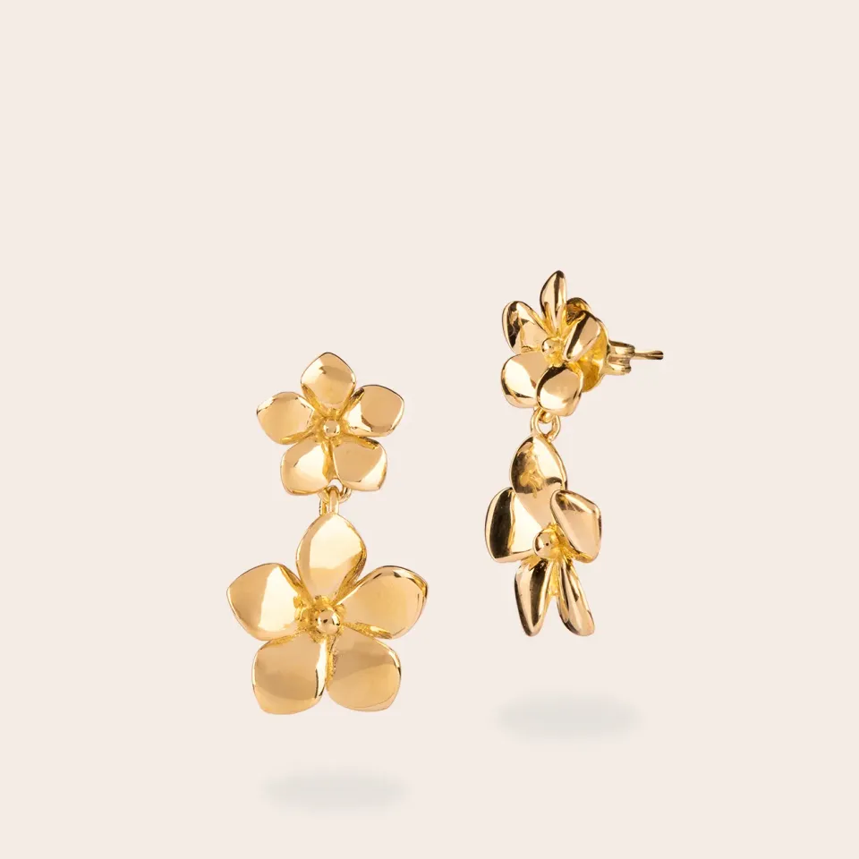 Ultima Edizione doppio fiore liscio boucles fleurs