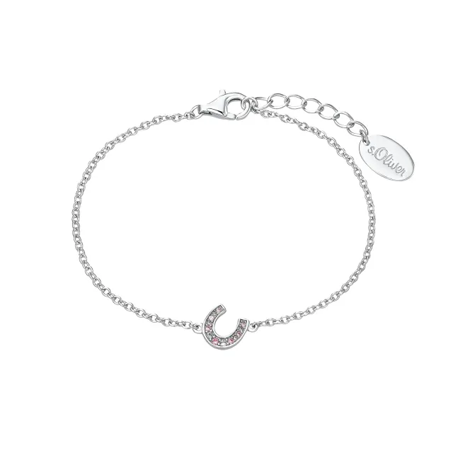 s.Oliver Bracelet fille fer à cheval argent 925 enfant