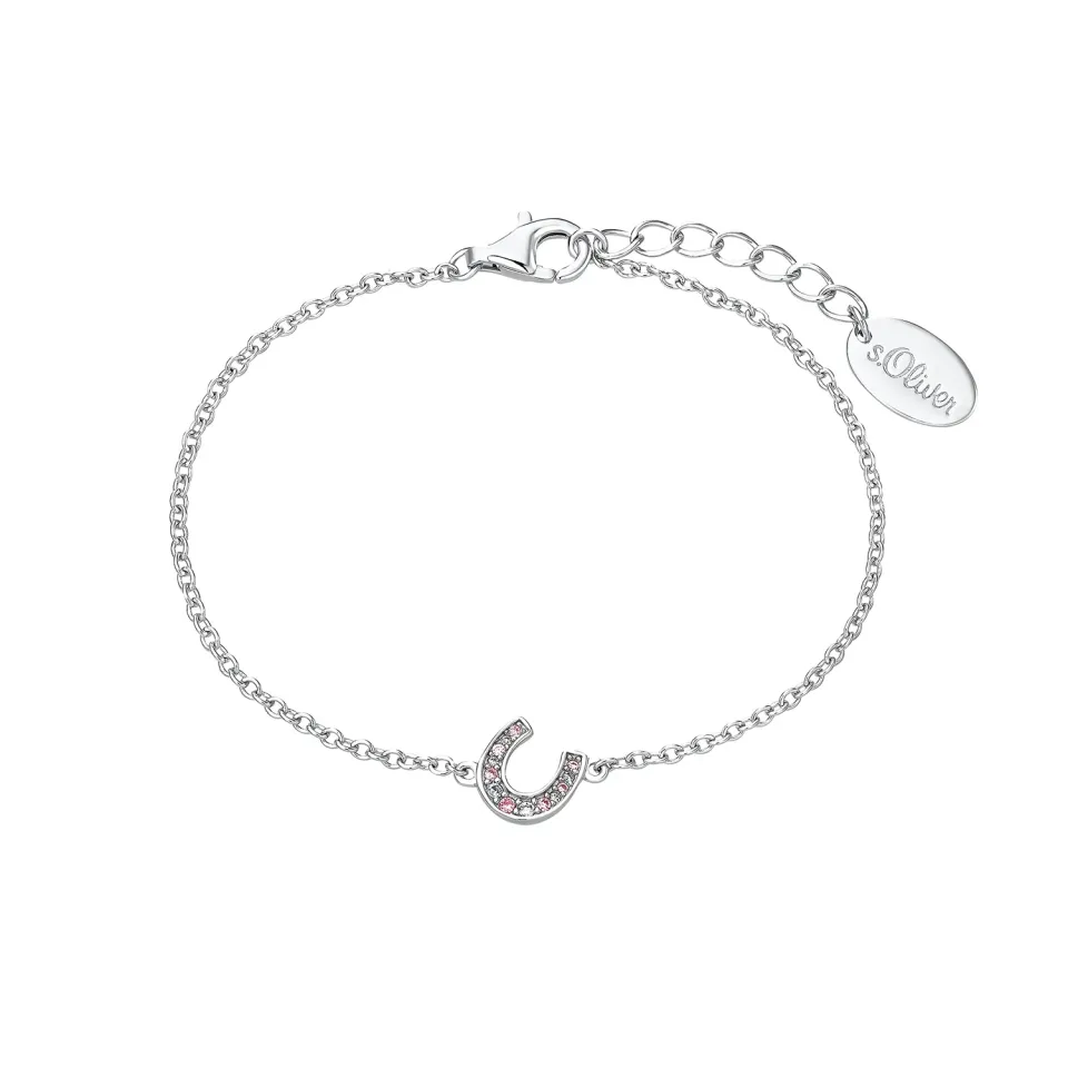 s.Oliver Bracelet fille fer à cheval argent 925 enfant