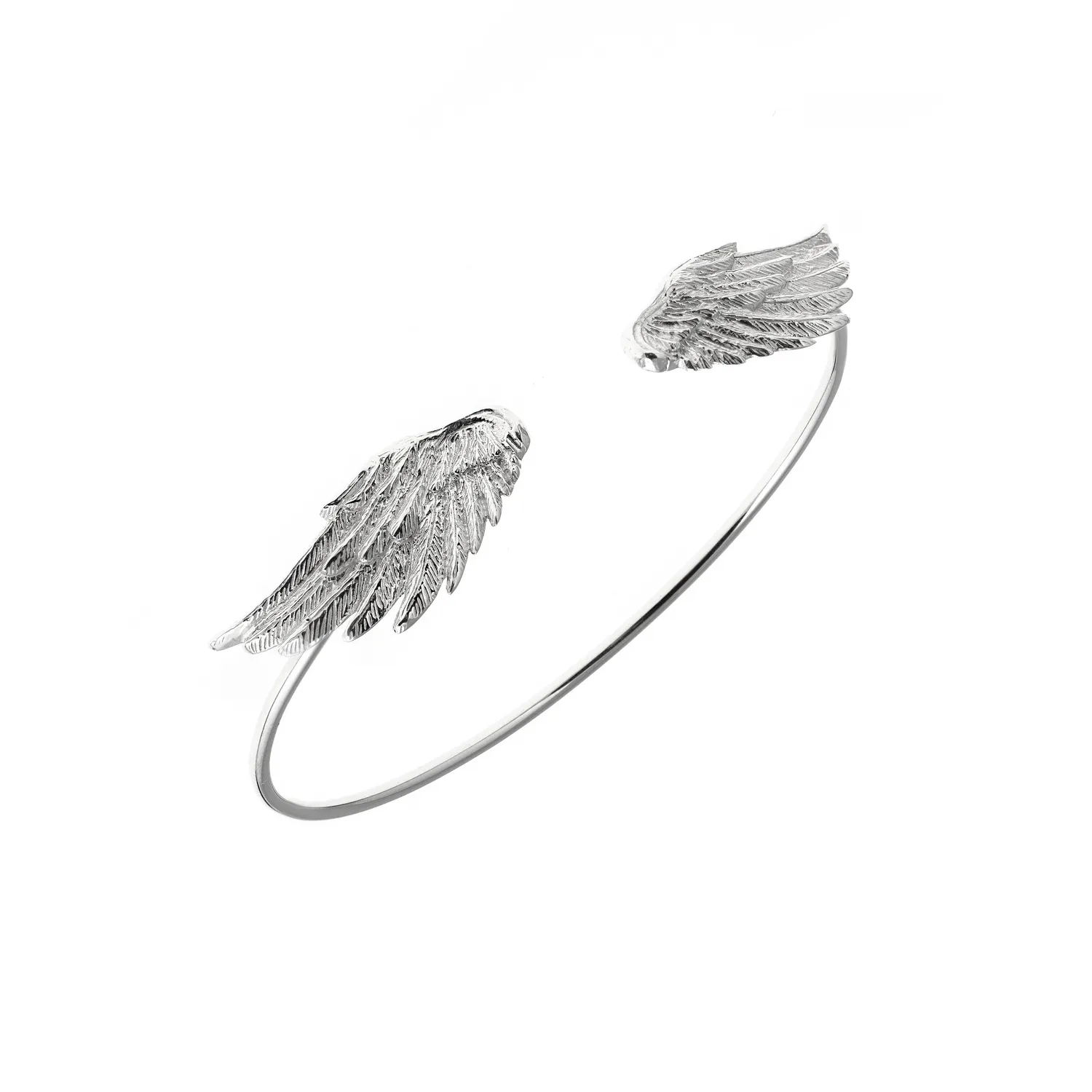 Lorella Tamberi Canal Artemis Double Wing bracelet argenté 15-16 cm
