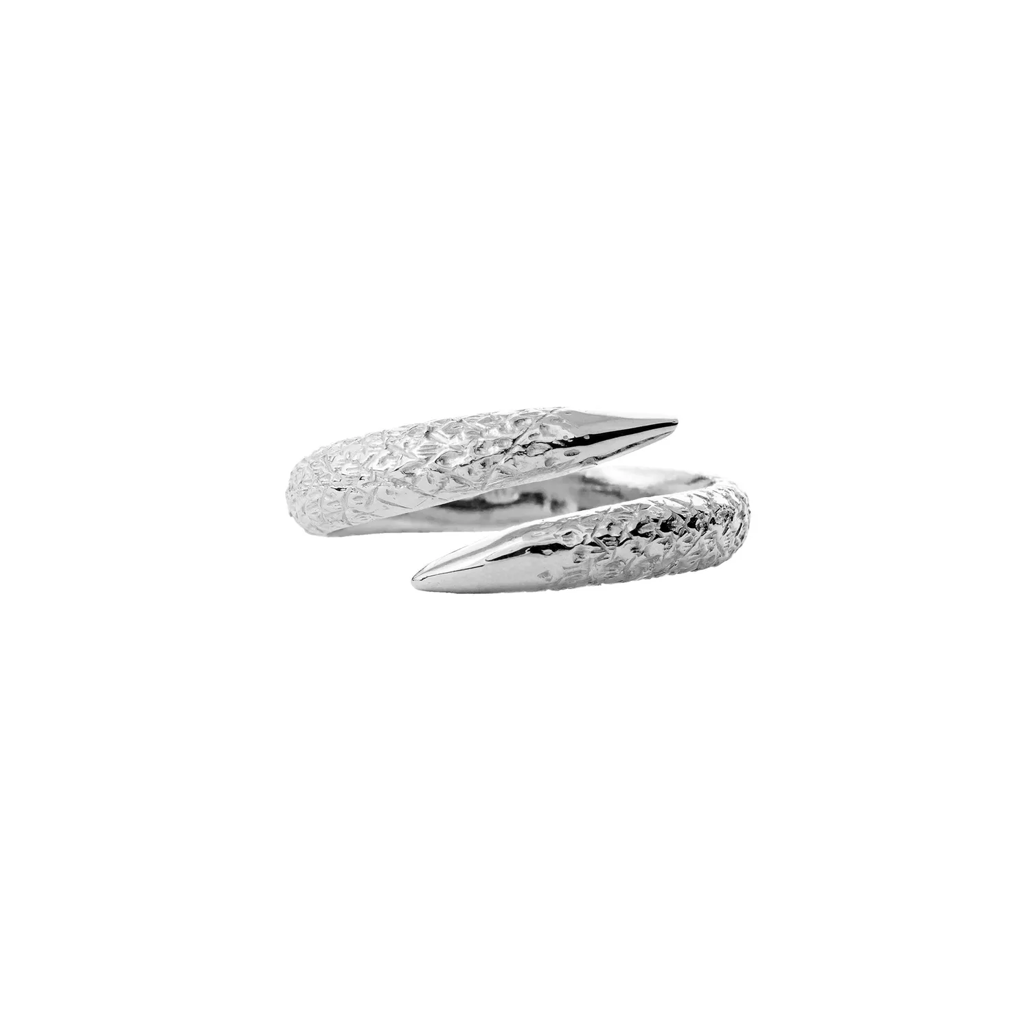 Lorella Tamberi Canal Artemis Talon Contrarié bague argent rhodié