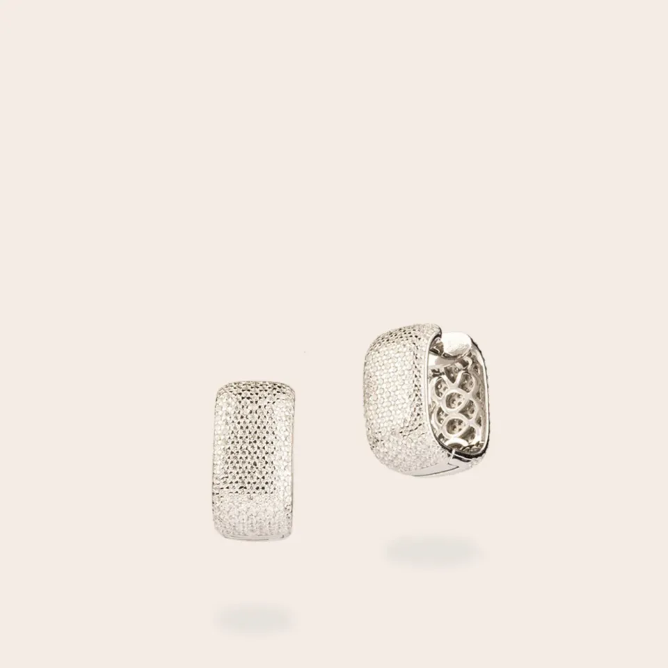 ULTIMA EDIZIONE Cube micro boucles d'oreilles zircons