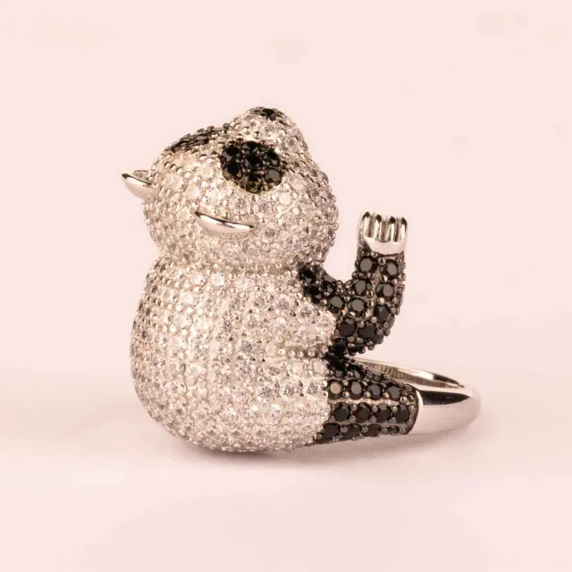 Ultima Edizione Panda bague fantaisie