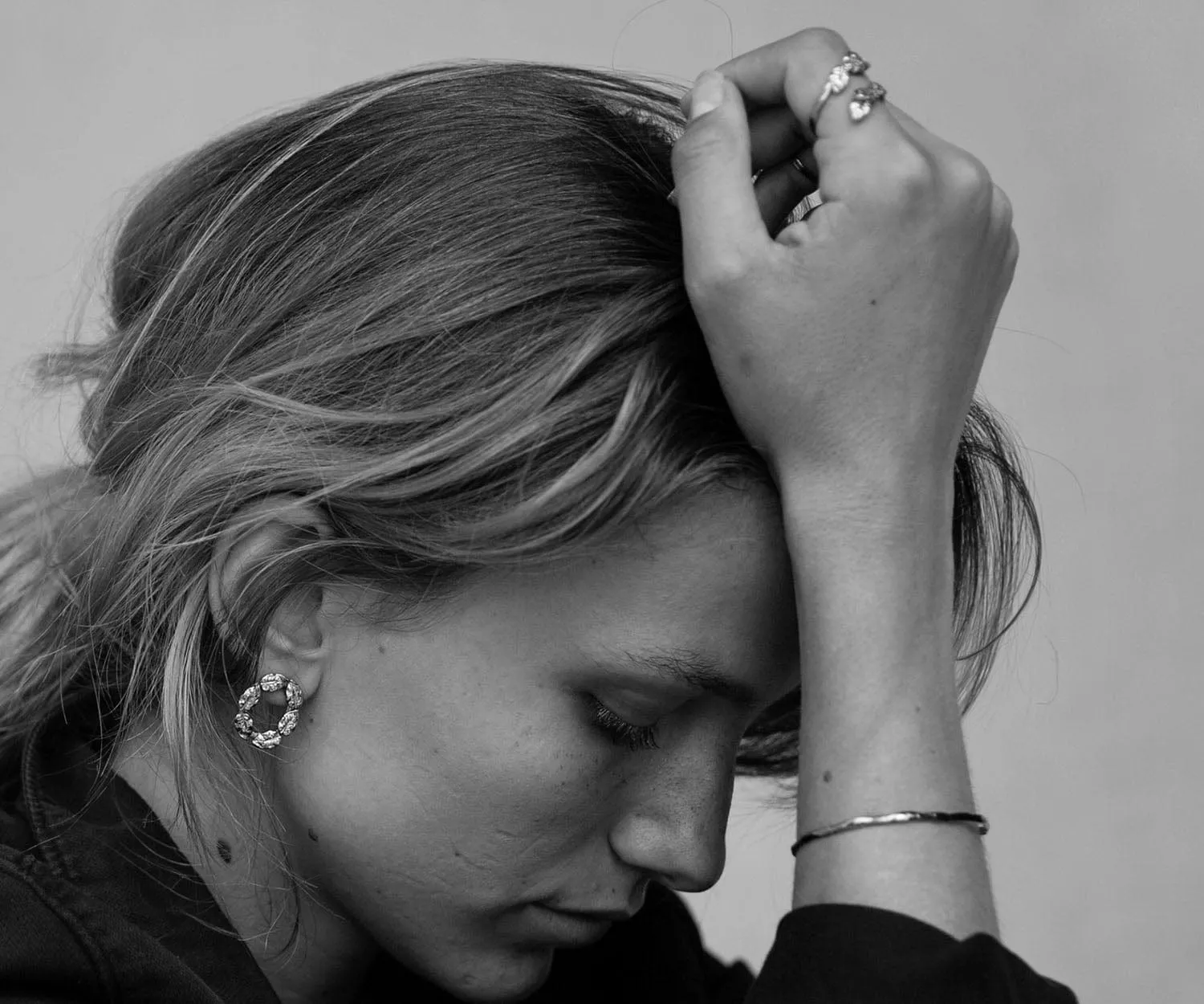 Elise Tsikis ADN Lygia Medium bague réglable or jaune