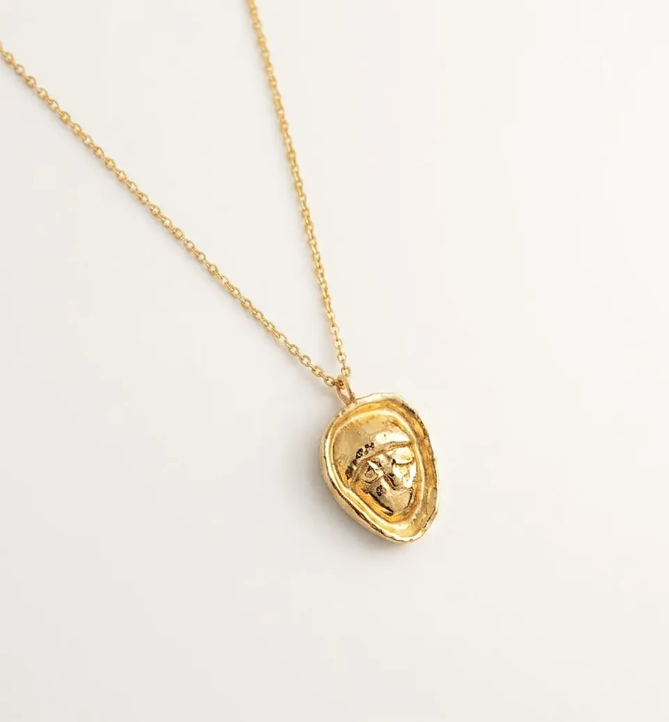 Elise Tsikis Kari collier doré 40 cm