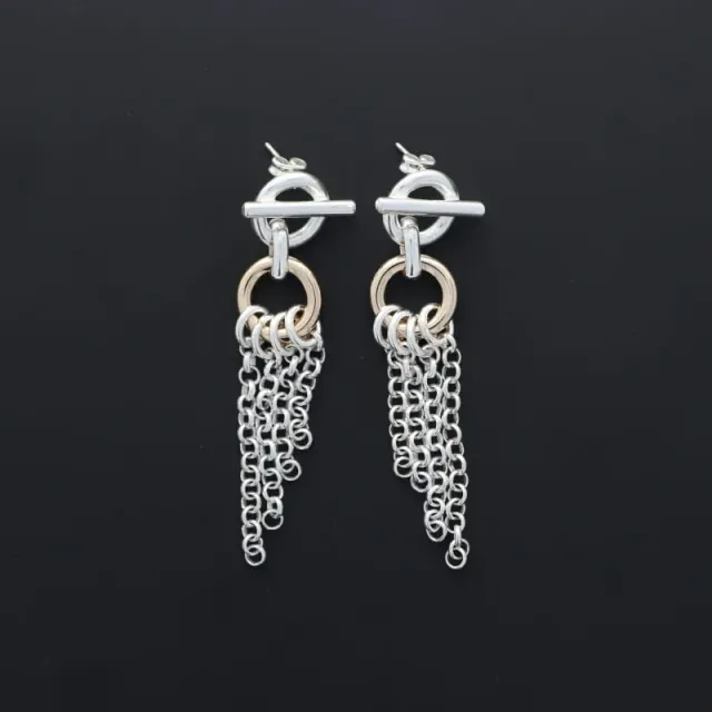 Secret de Cuir N°1611 boucles 173 bicolores 8 cm