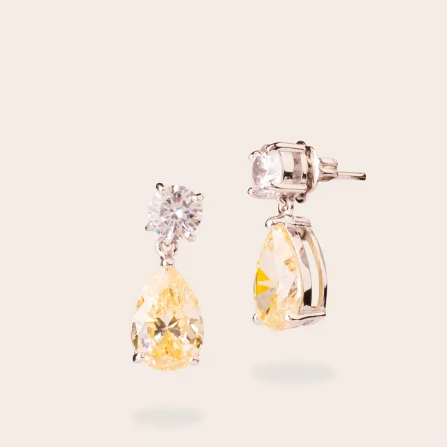 Ultima Edizione goutte couleur boucles d’oreilles pendantes