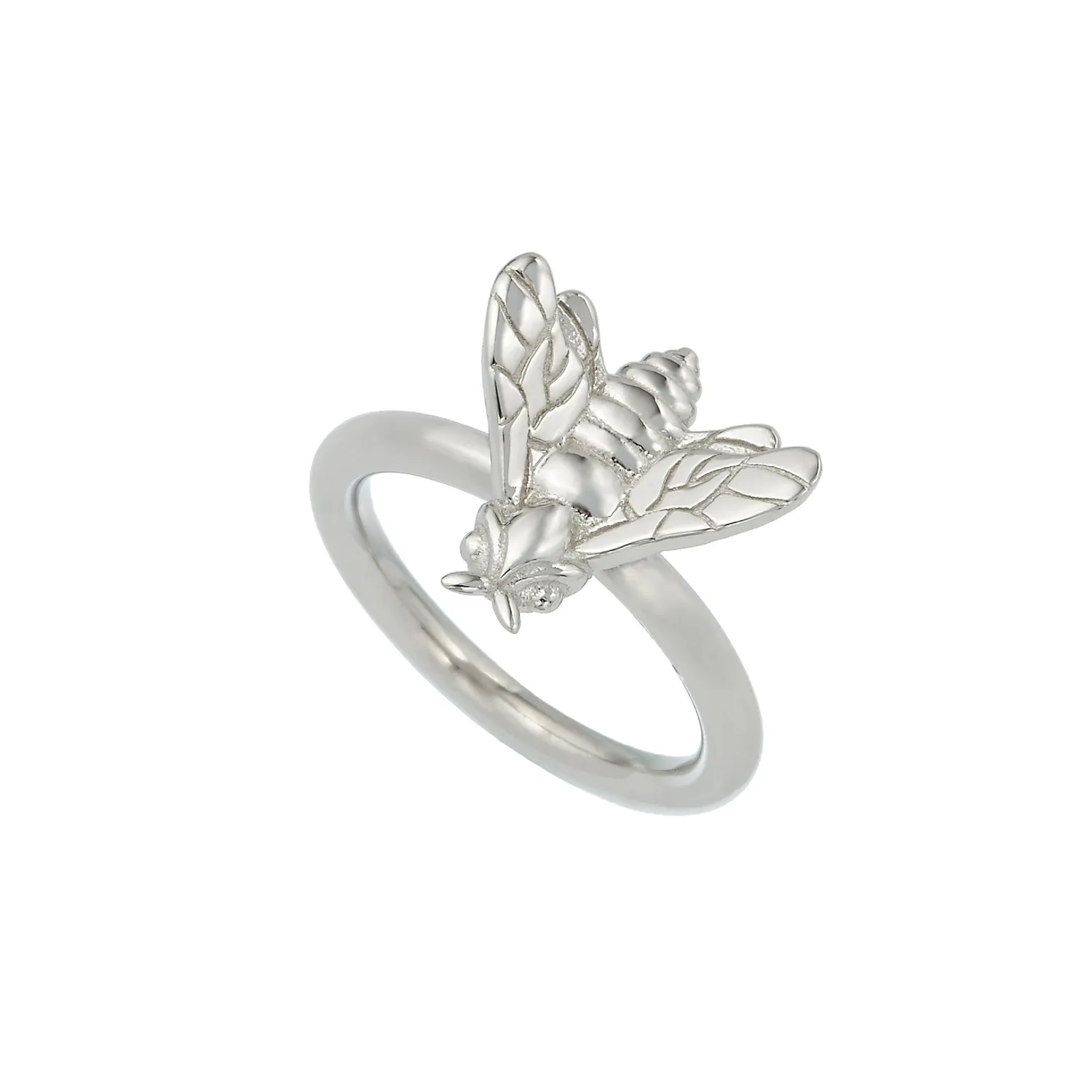 Lorella Tamberi Canal Bee Queen Single Bee bague argent