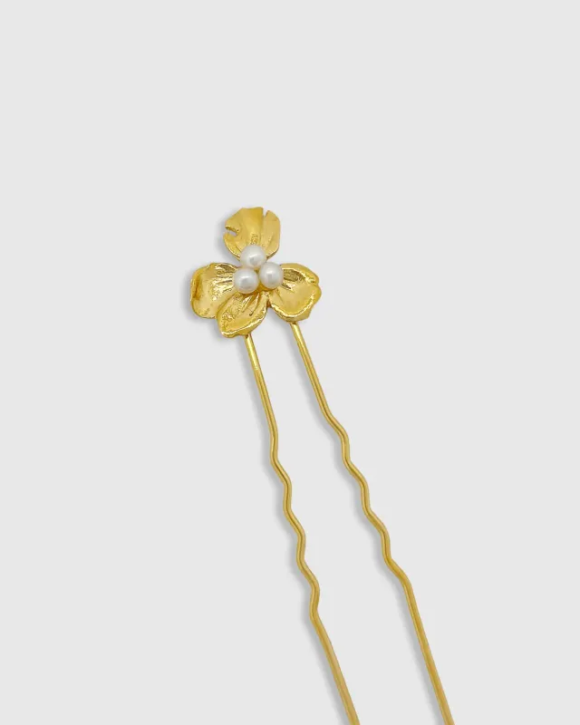 Elise Tsikis Alyki Pearl bijou cheveux perles