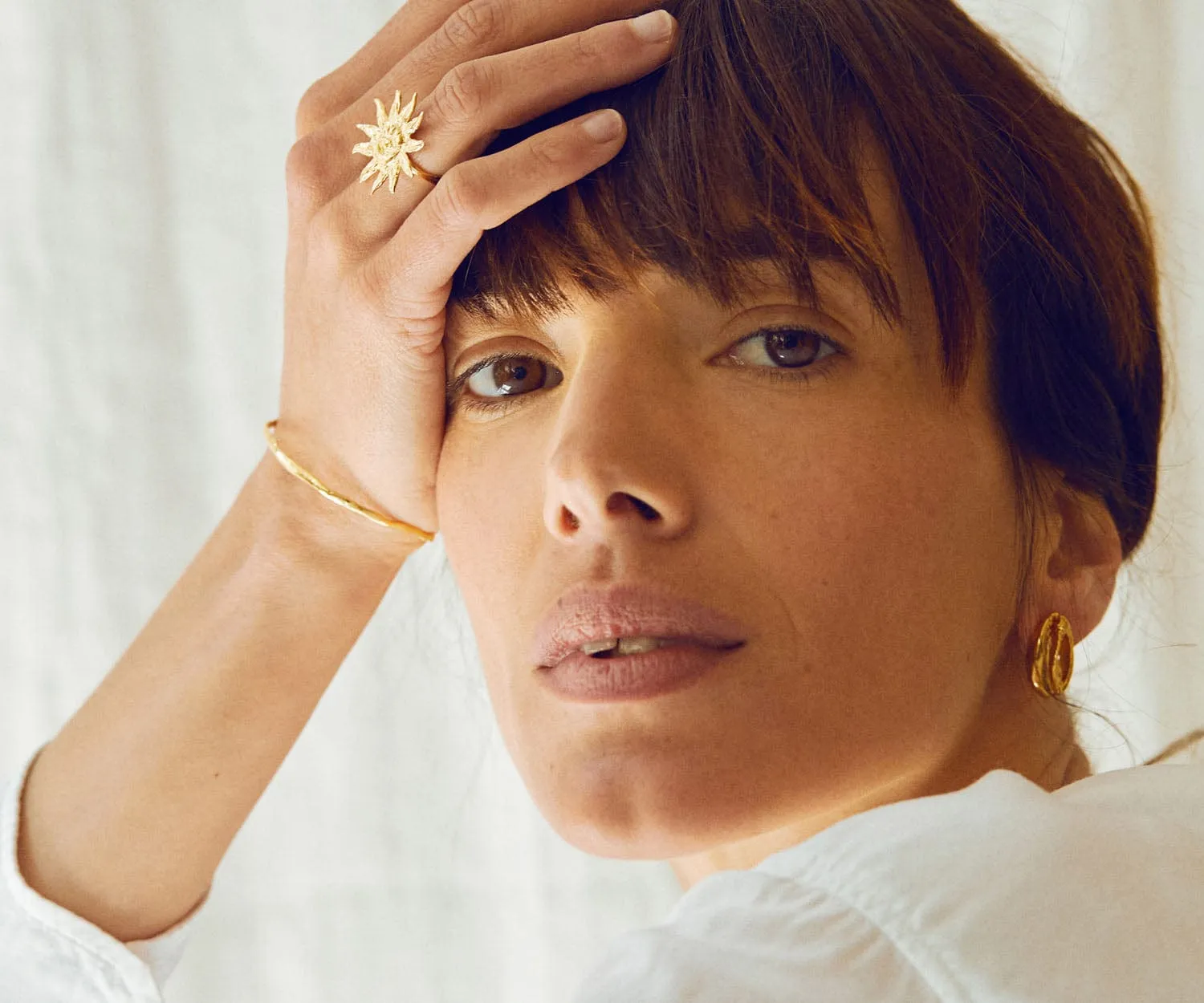 Elise Tsikis Rhea boucles d'oreilles coquillage archive