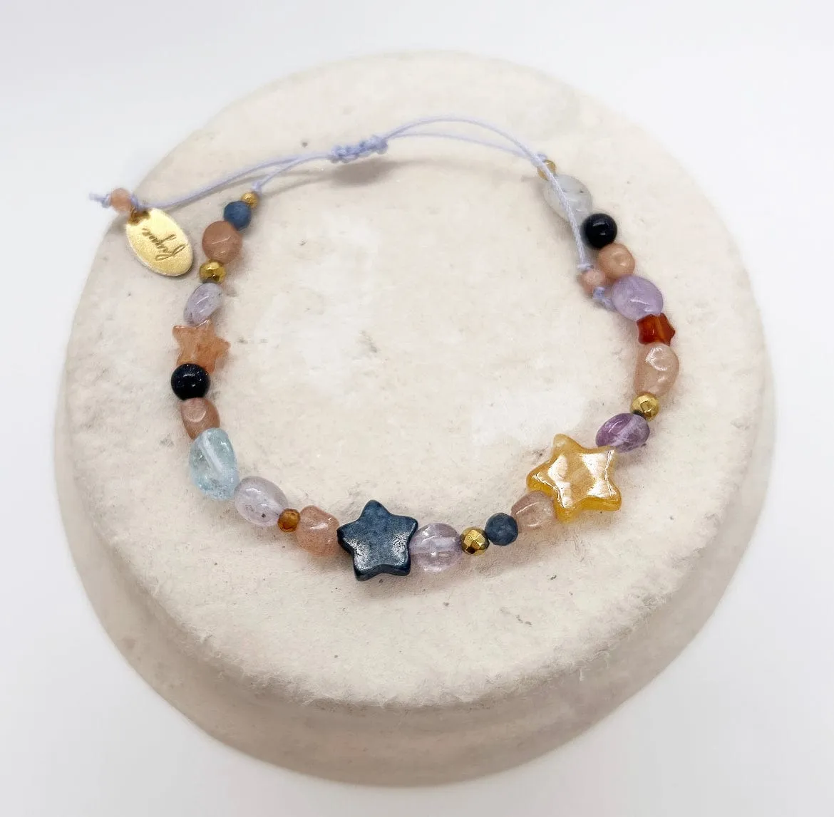 Elise Tsikis Kosmos bracelet enfant perles ajustable