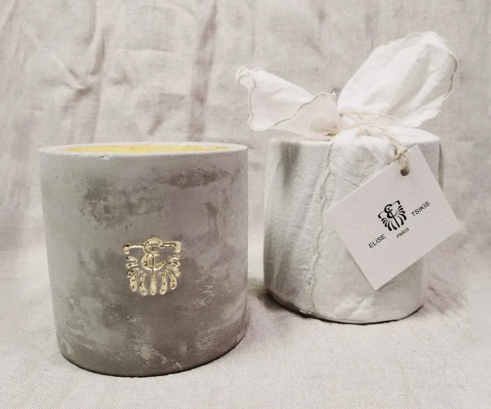 Elise Tsikis La Bougie parfumée musc patchouli 400g