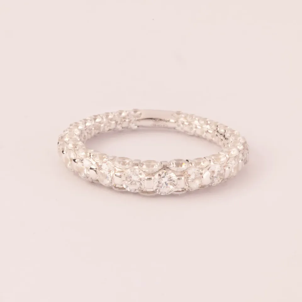 Ultima Edizione Full Pav dgrad bague alliance pavage