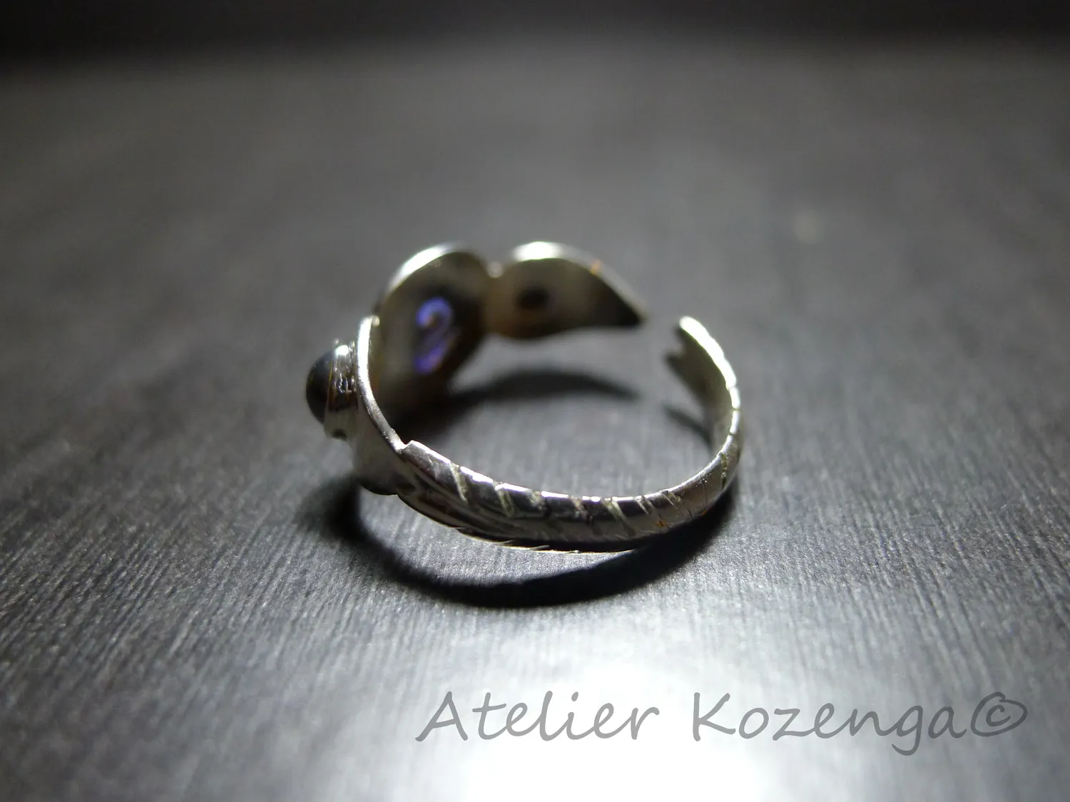 L'Atelier Kozenga Sodalite bague argent 950