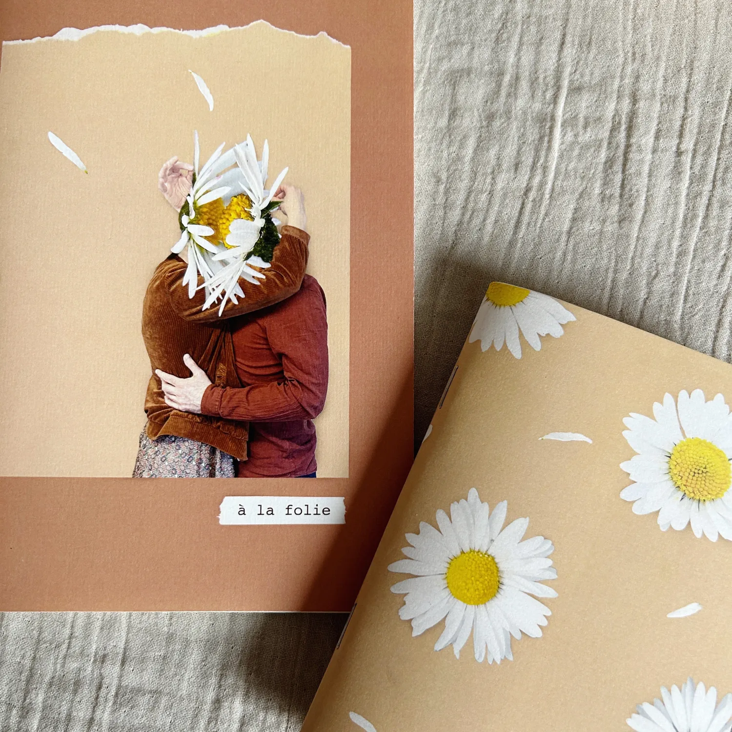 Elise Tsikis À la folie carnet duo A5+A6 ligné