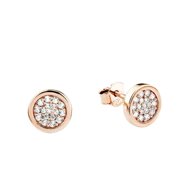 s.Oliver boucles clous acier rose femme