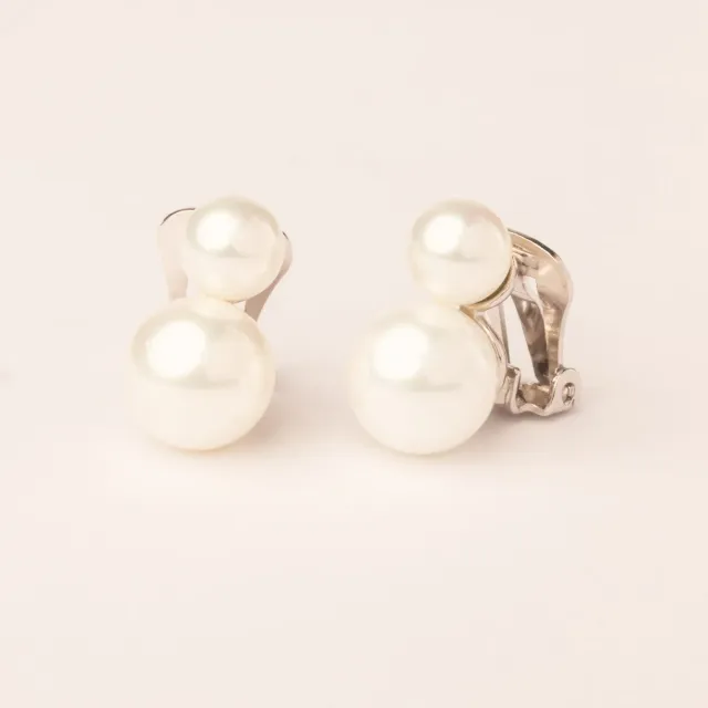 Ultima Edizione Doppia Perla boucles perles coquillage