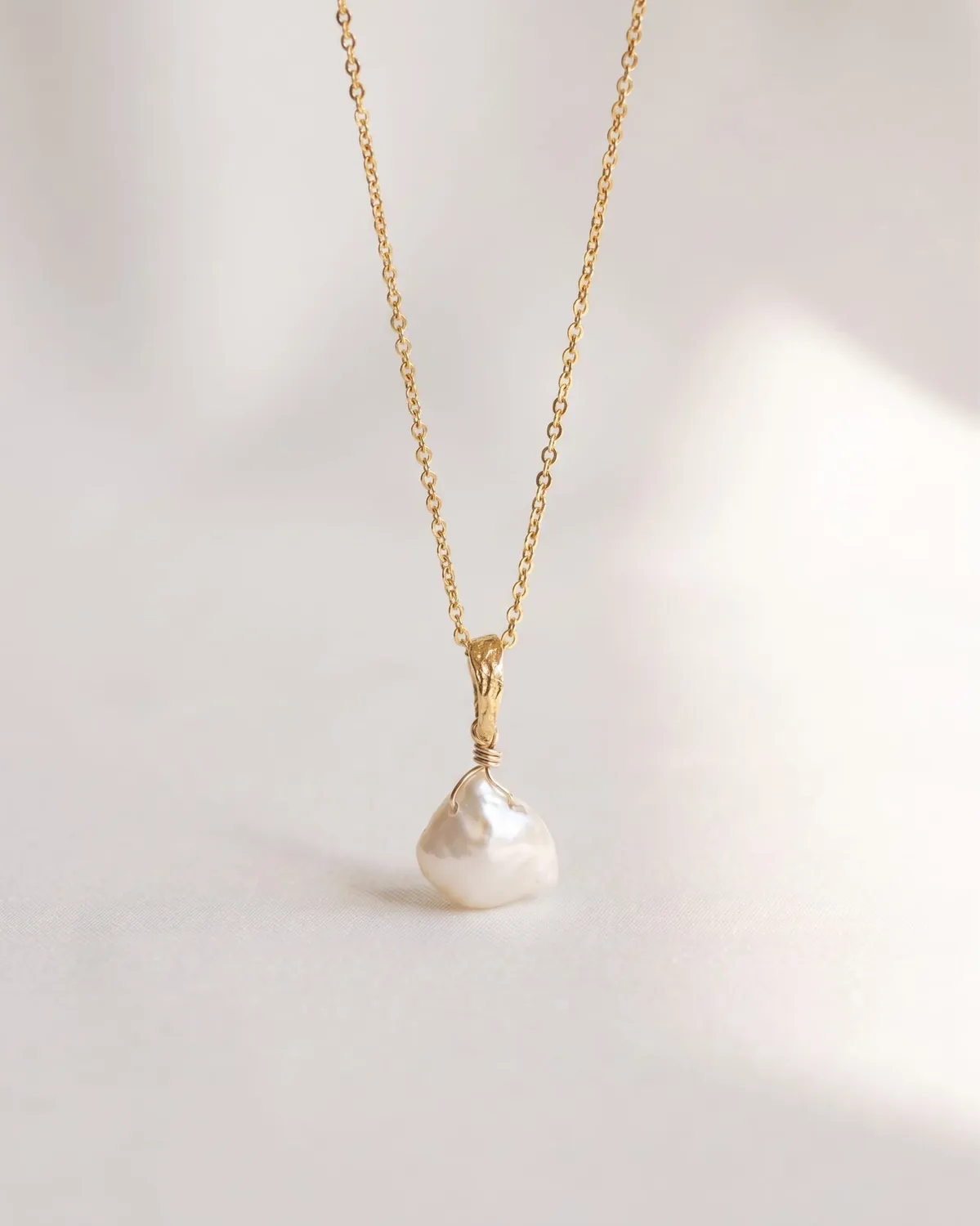 Elise Tsikis Alay collier perle 45 cm