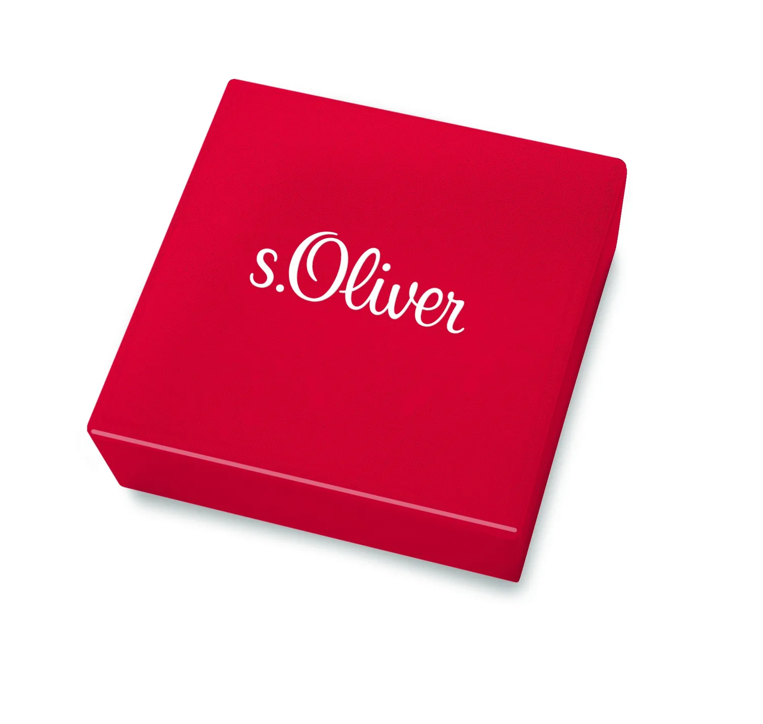 s.Oliver 2019871 collier femme argent cœur rosé