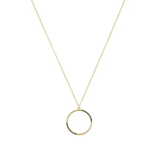 s.Oliver bague femme argent 925 zircon noir
