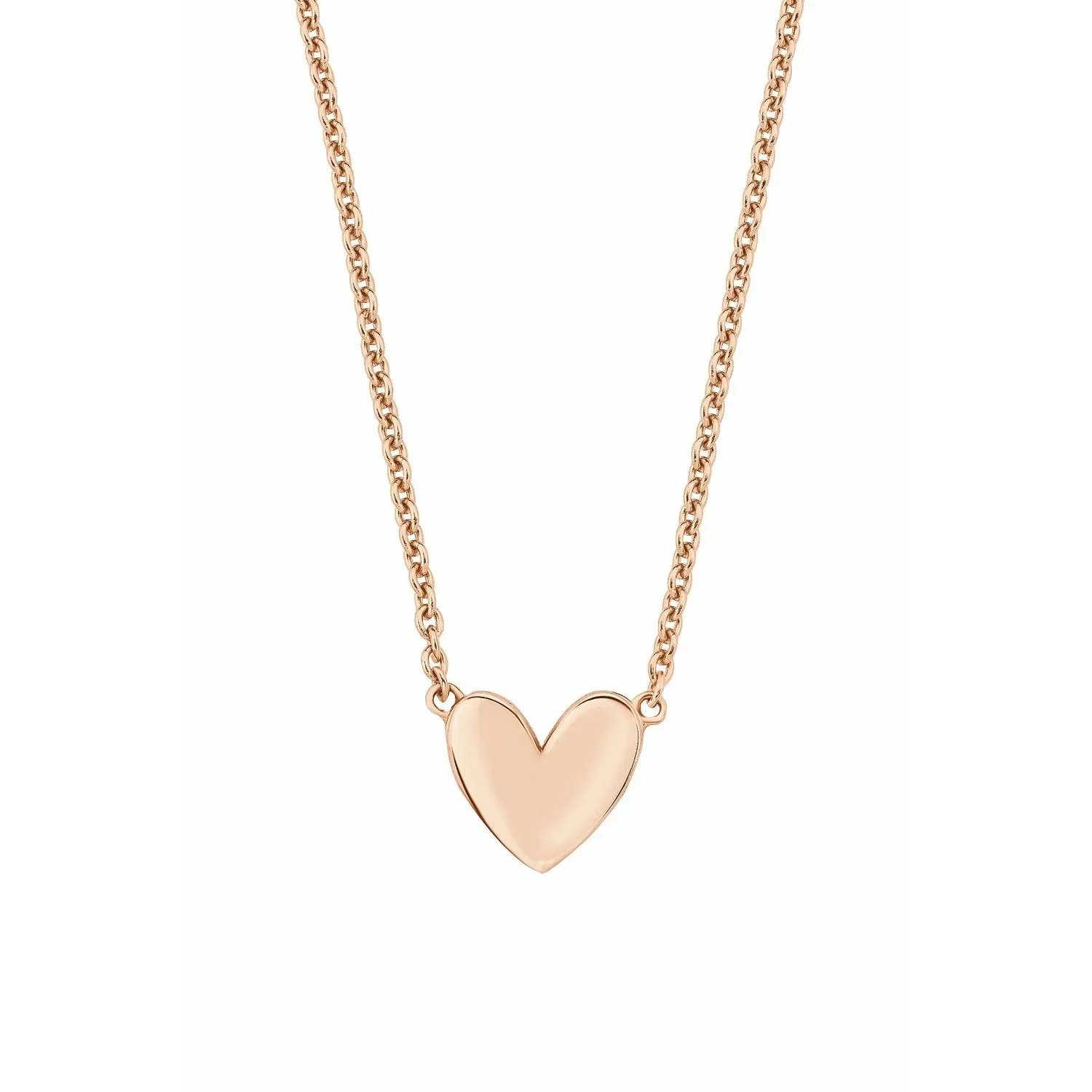 s.Oliver 2019871 collier femme argent cœur rosé
