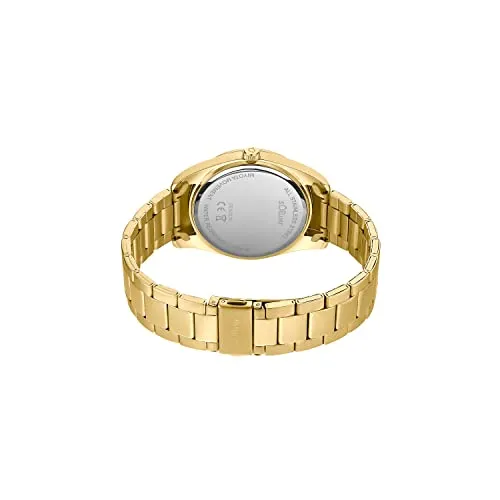 s.Oliver Montre homme acier doré cadran vert quartz