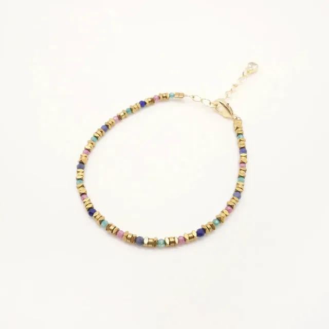 Cloralys Elisio bracelet zirconium 15 cm doré