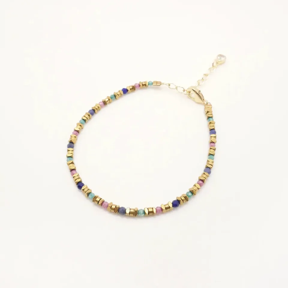 Cloralys Elisio bracelet zirconium 15 cm doré