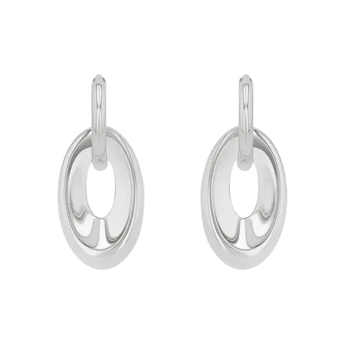 s.Oliver 88757602 créoles femme acier 27 mm