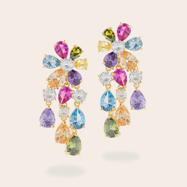 Ultima Edizione Cascata Multicolor boucles cascade