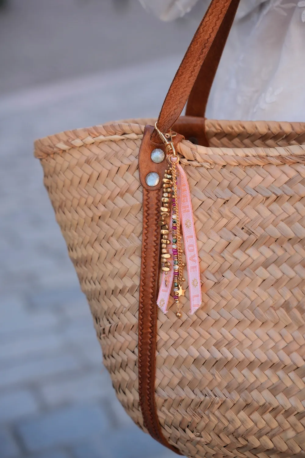 Cloralys Grigri porte-clés bijou de sac doré 24k