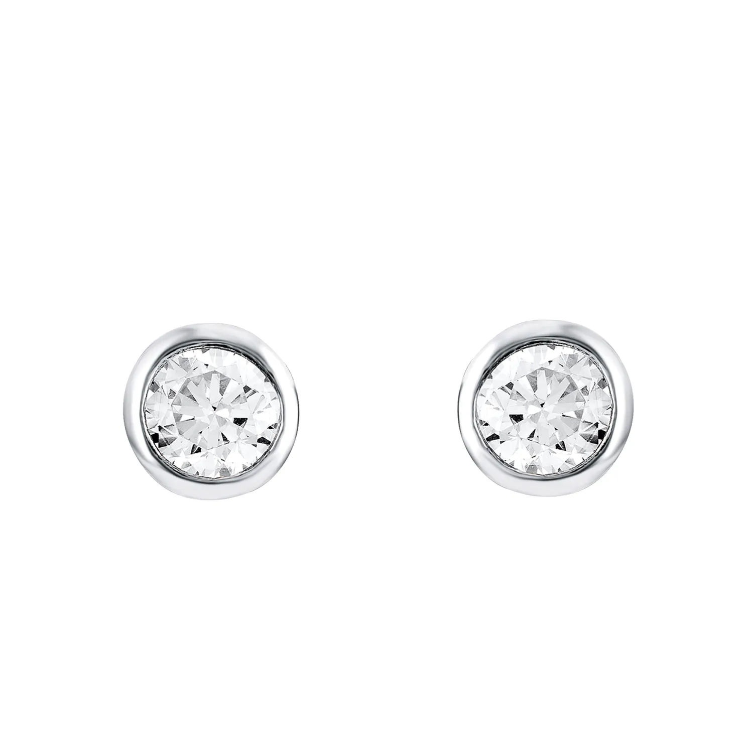 s.Oliver clous d’oreilles femme argent zircon 0,6 cm