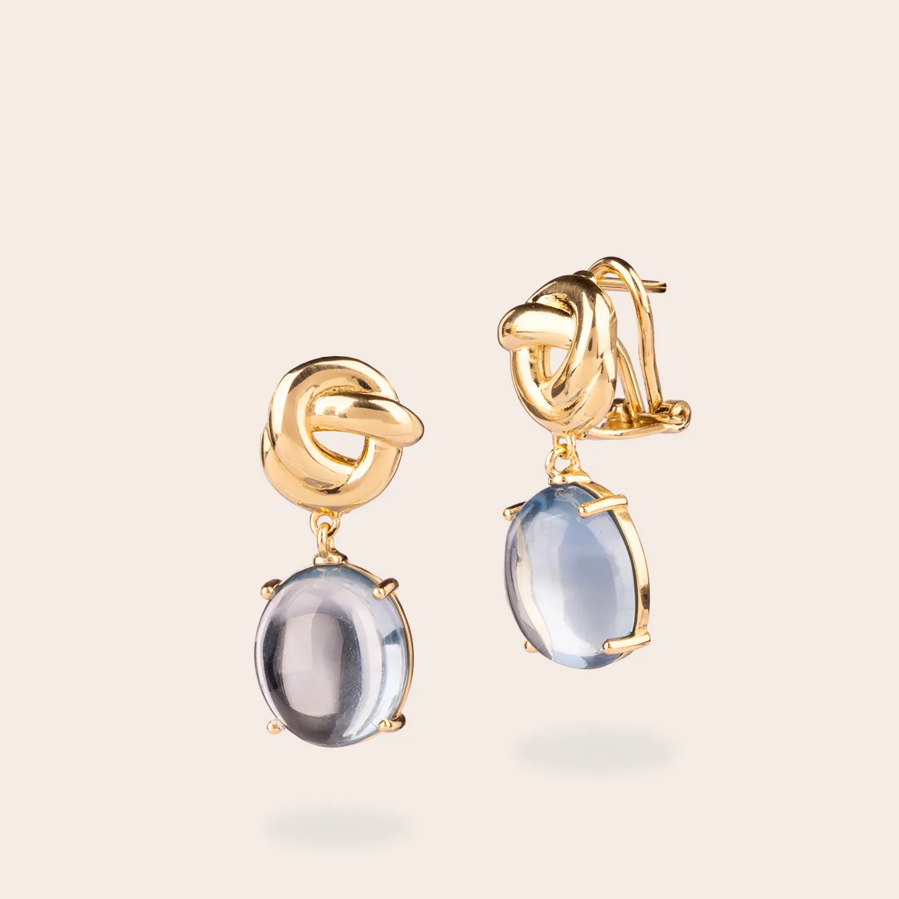 ULTIMA EDIZIONE Nodo Cabochon boucles nœud pierre