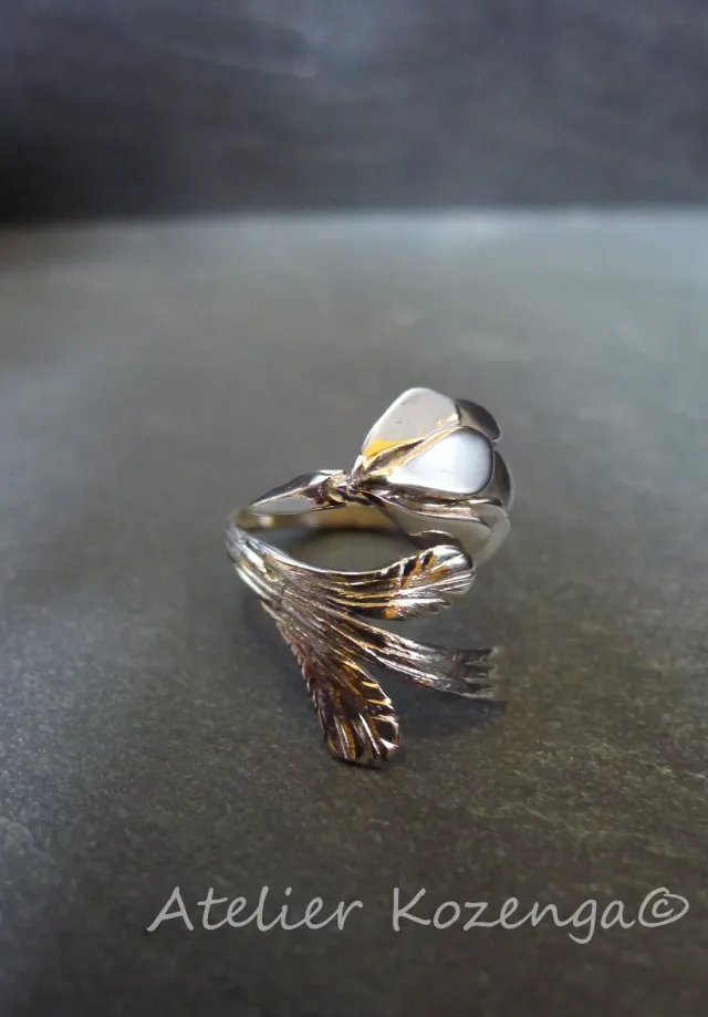 L'Atelier Kozenga Huppé bague argent oiseau