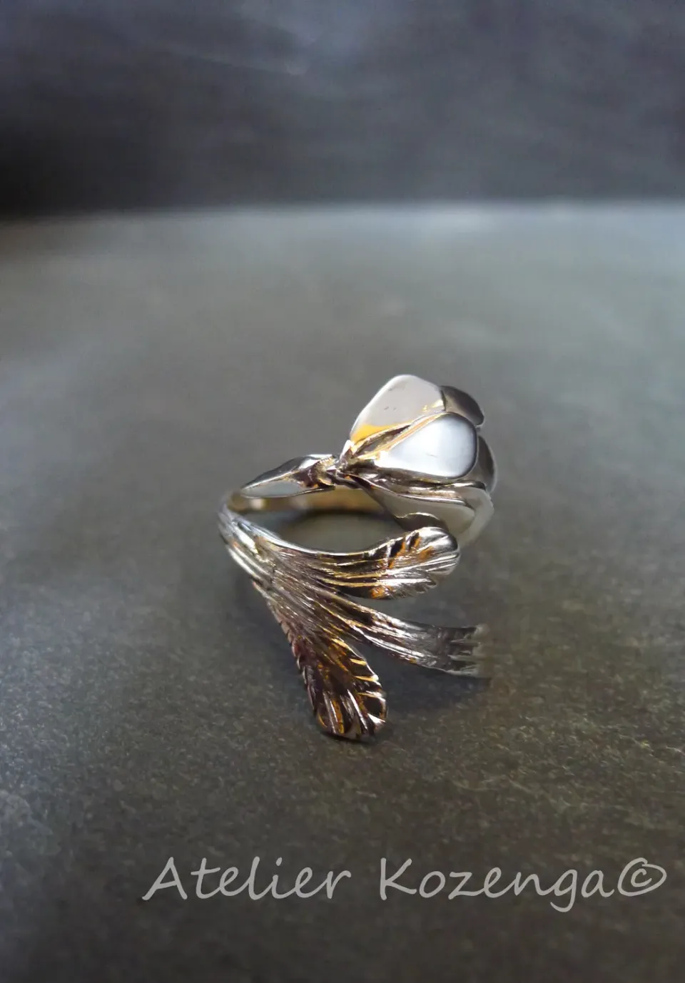 L'Atelier Kozenga Huppé bague argent oiseau