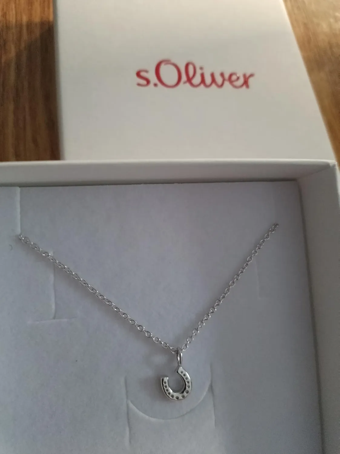 s.Oliver bague fille argent croix zirconium