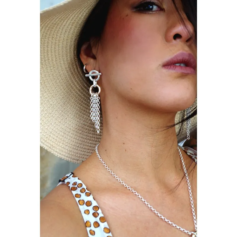 Secret de Cuir N°1611 boucles 173 bicolores 8 cm