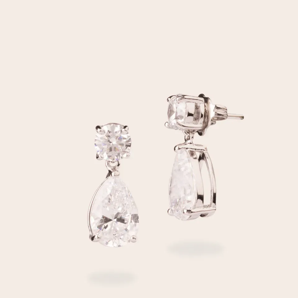 Ultima Edizione Goccia Bianco boucles pendantes goutte