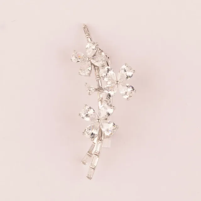 Ultima Edizione Ramo broche rameau fleurs blanches