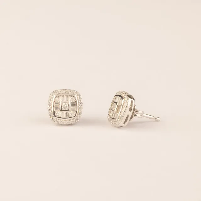 Ultima Edizione Taglio Square clous d'oreilles carré