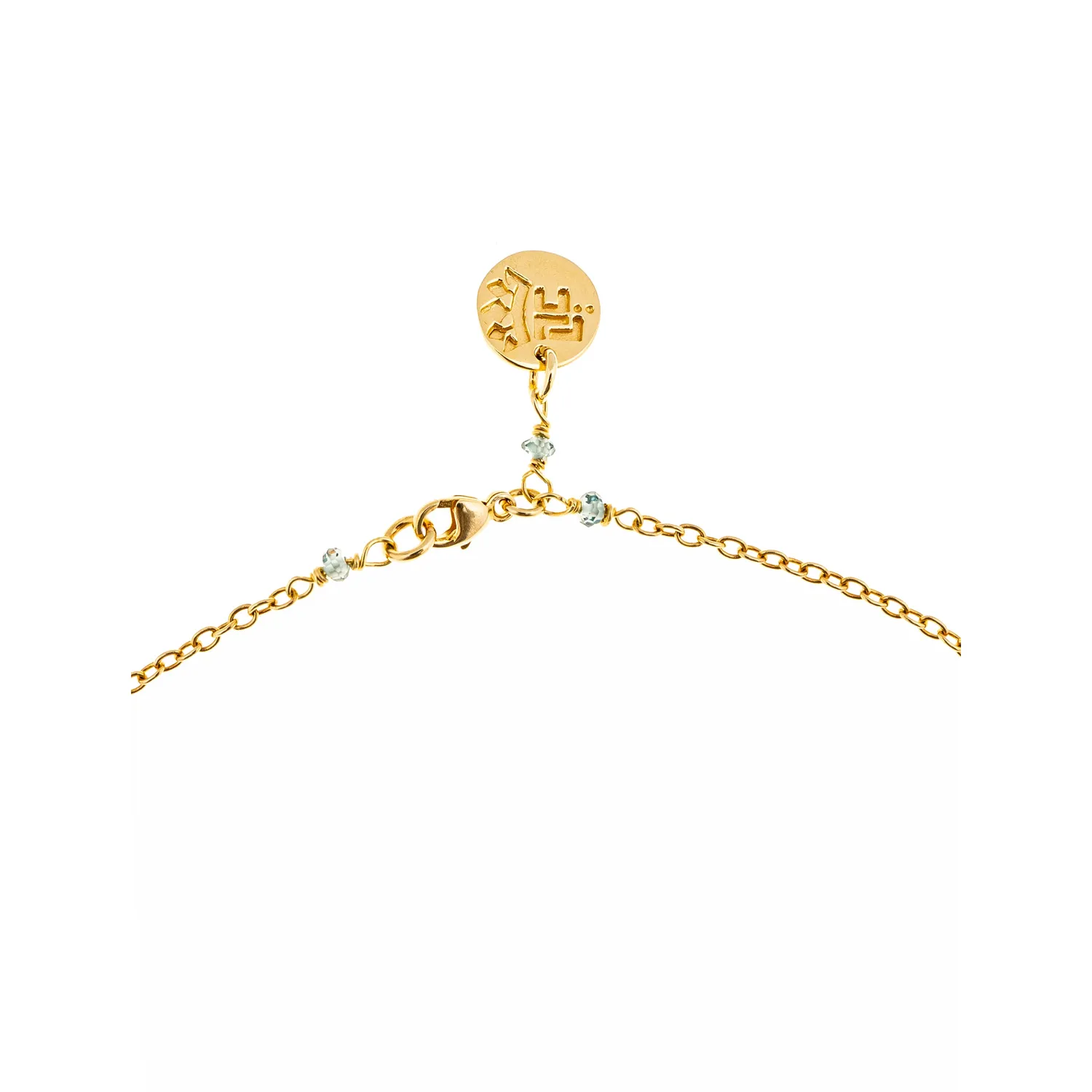 Lorella Tamberi Canal Artemis Talon collier perle zircons