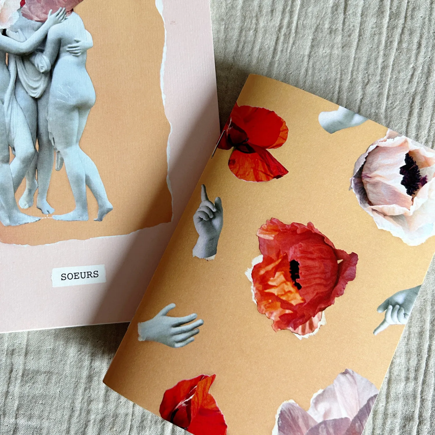 Elise Tsikis Soeurs carnet A5 ligné 64 pages