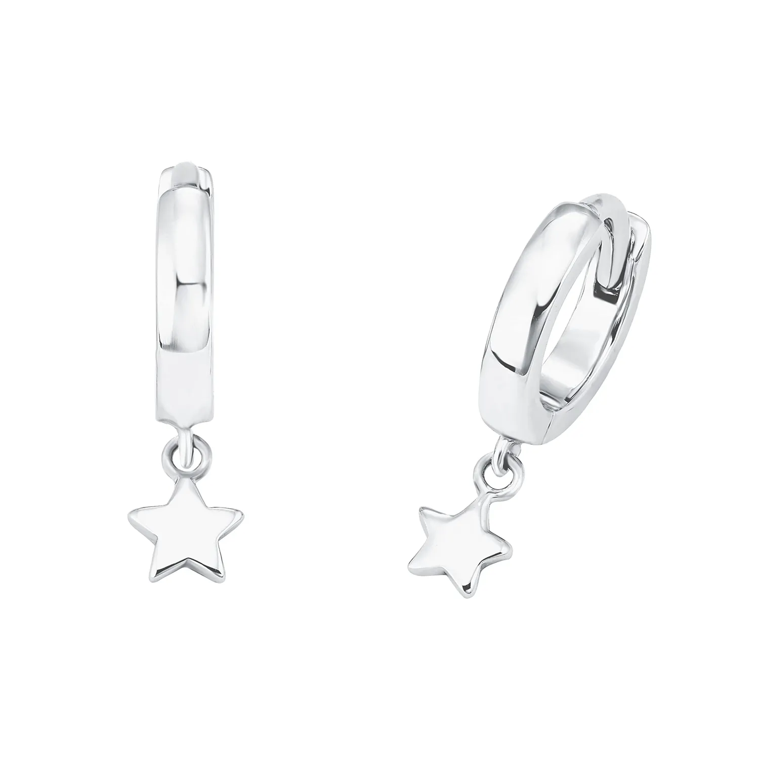 s.Oliver créoles fille argent classique zircon
